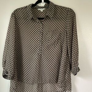 American Eagle sheer blouse size M